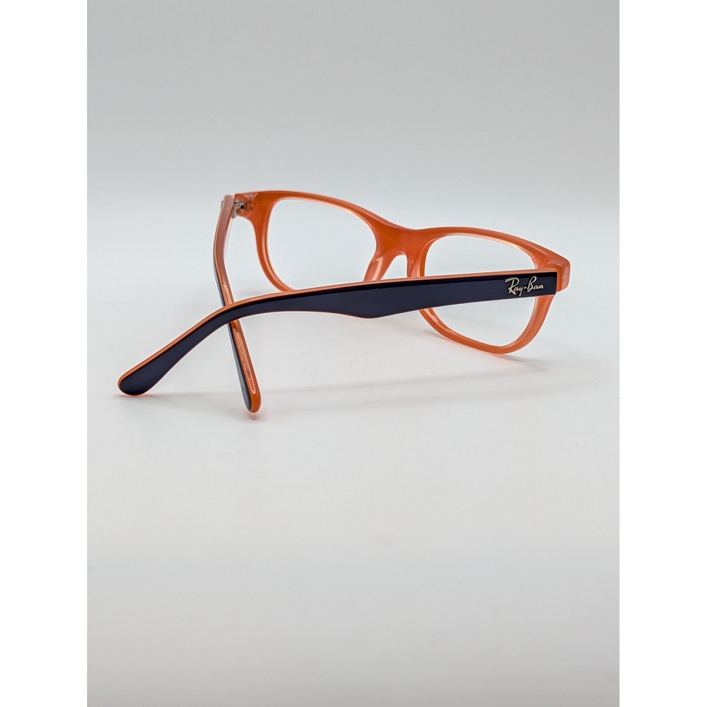 Ray-Ban Kids RB 1555 3762 Navy Blue Orange Eyeglass Frames 46-16-125